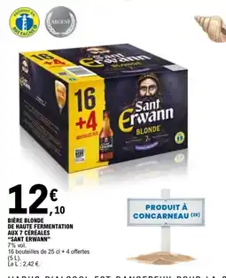 E.Leclerc Sant Erwann Blonde offre
