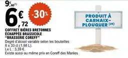 E.Leclerc BRASSERIE COREFF COFFRET BIÈRES BRETONNES ÉCHAPPÉE offre