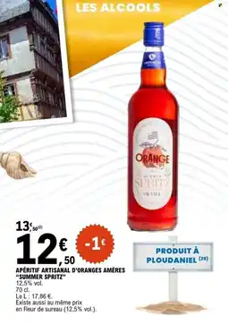 E.Leclerc Kermelar spritz aperitif artisanal d'orange ameres offre