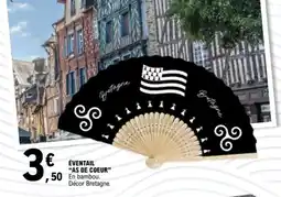 E.Leclerc As de coeur éventail offre