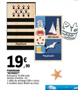 E.Leclerc KeyOuest POWERBANK offre