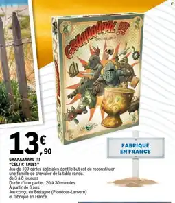 E.Leclerc GRAAAAAAAL !!! "CELTIC TALES" offre
