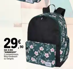 E.Leclerc Kanabeach sac a dos offre