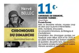 E.Leclerc Palémon Éditions CHRONIQUES DU DIMANCHE deuxième tournée offre