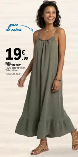 E.Leclerc CULTURE SUD ROBE "CULTURE SUD" offre