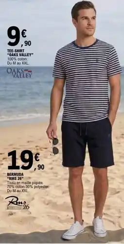 E.Leclerc Oaks Valley TEE-SHIRT offre