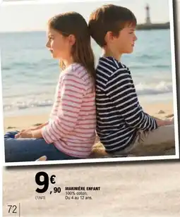 E.Leclerc Marinière enfant offre