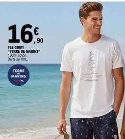 E.Leclerc Terre de marins tee-shirt offre