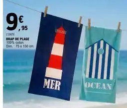 E.Leclerc DRAP DE PLAGE offre