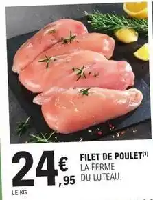 E.Leclerc Filet de poulet offre