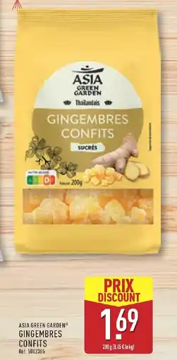 ALDI Asian Green Garden Gingembres confits offre