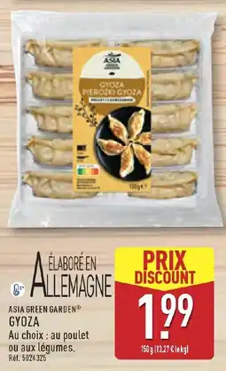 ALDI Asian Green Garden Gyoza offre
