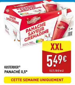 ALDI KUSTERBIER PANACHÉ offre