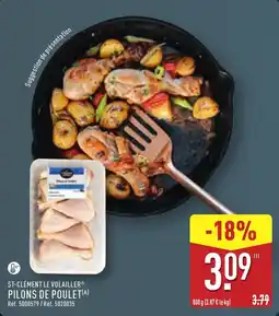 ALDI ST-CLÉMENT LE VOLAILLER PILIONS DE POULET offre