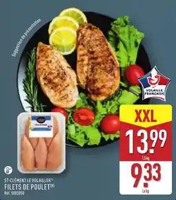 ALDI ST-CLÉMENT LE VOLAILLER FILETS DE POULET offre