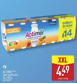 ALDI Actimel Goût multifruits offre