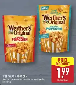 ALDI Werther's Original Caramel Popcorn offre