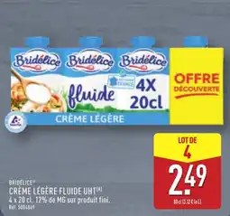 ALDI Bridélice Crème légère fluide offre