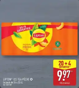 ALDI Lipton Ice Tea Pêche offre