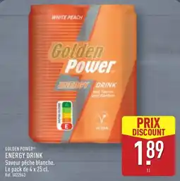 ALDI Golden Power ENERGY DRINK offre