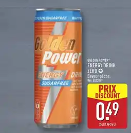 ALDI Golden Power Energy Drink Zéro offre