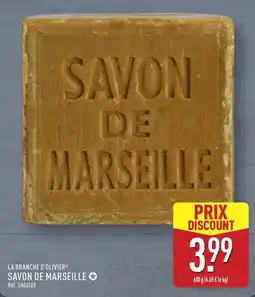 ALDI LA BRANCHE D'OLIVIER SAVON DE MARSEILLE offre