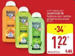 ALDI LE PETIT MARSEILLAIS SHAMPOOING offre