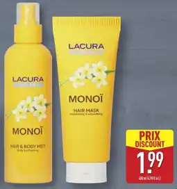 ALDI LACURA MONOÏ HAIR & BODY MIST offre
