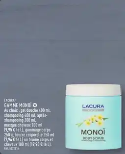 ALDI LACURA MONOÏ BODY SCRUB offre