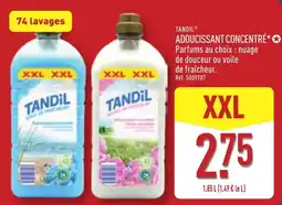 ALDI TANDIL ADoucissant concentré offre