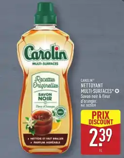 ALDI CAROLIN NETTOYANT MULTI-SURFACES offre