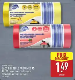 ALDI POWER FORCE SACS POUBELLE PARFUMÉS offre