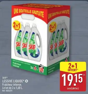 ALDI SKIP LESSIVE LIQUIDE offre