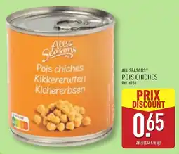 ALDI ALL SEASONS POIS CHICHES offre