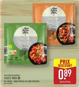 ALDI ASIA GREEN GARDEN WOK SAUCE offre