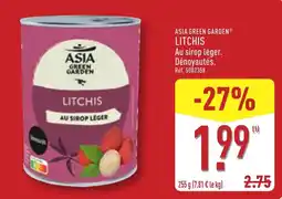 ALDI ASIA GREEN GARDEN LITCHIS offre
