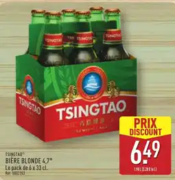 ALDI TSINGTAO BIÈRE BLONDE offre