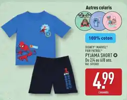 ALDI DISNEY® MARVEL® PAW PATROL® PYJAMA SHORT offre