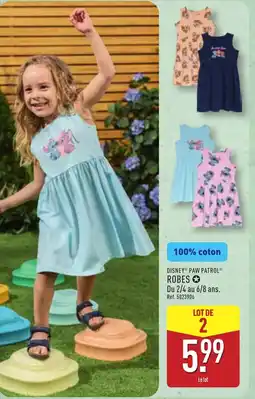 ALDI DISNEY® PAW PATROL® ROBES offre