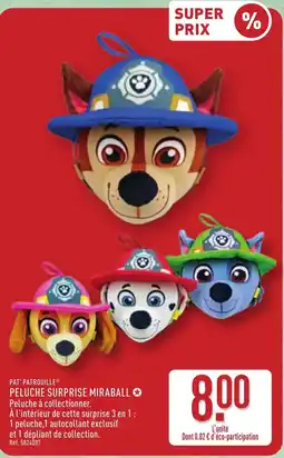 ALDI PAT' PATROUILLE PELUCHE SURPRISE MIRABALL offre