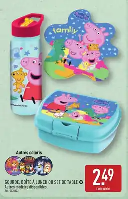 ALDI Peppa Pig Gourde offre