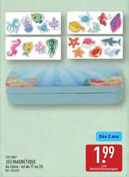 ALDI Toylino Jeux magnétique offre