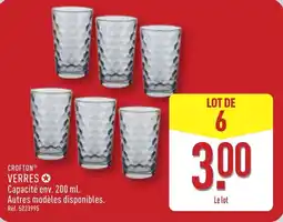 ALDI CROFTON VERRES offre