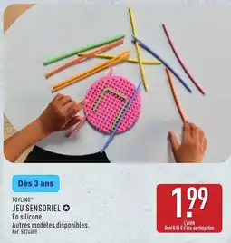 ALDI TOYLINO JEU SENSORIEL offre