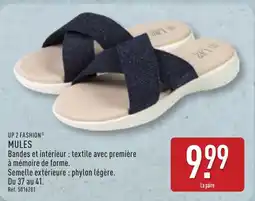 ALDI UP 2 FASHION® MULES offre