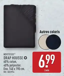 ALDI NOVITESSE DRAP HOUSSE offre