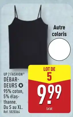 ALDI UP 2 FASHION DÉBARDEURS offre