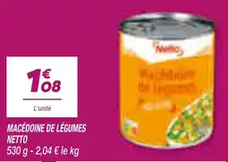 Netto Nestlé Macédoine de légumes offre