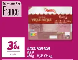 Netto Netto Plateau pique-nique offre