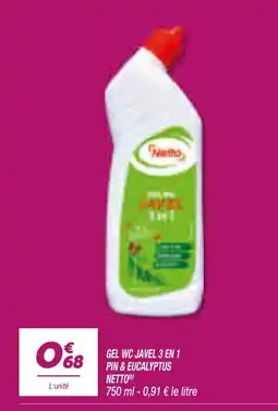 Netto Netto Gel WC Javel offre